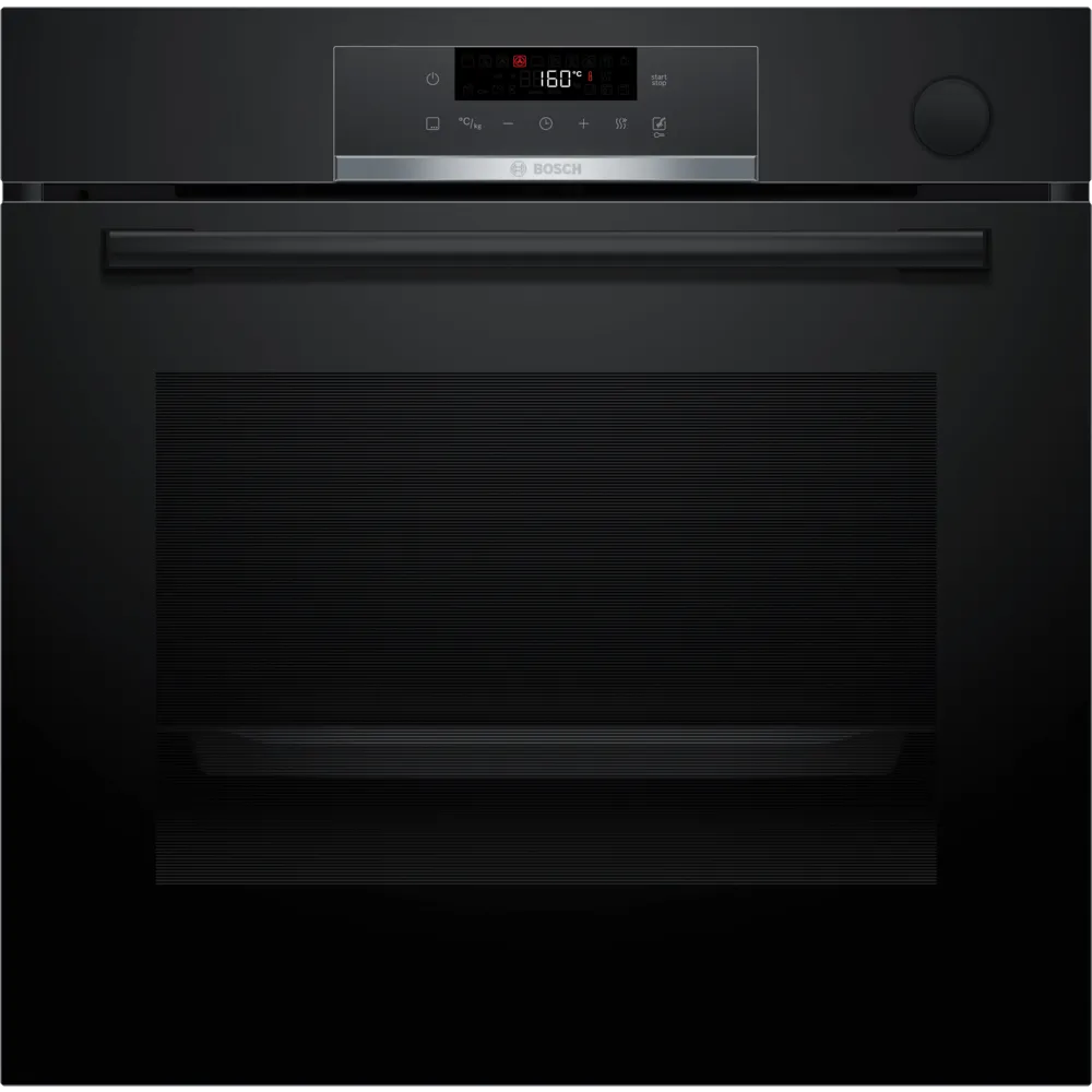 BOSCH pećnica  Serie 4| CRNA, Dodavanje pare,EcoClean,8 programa, A+,AIRFRY slika 1