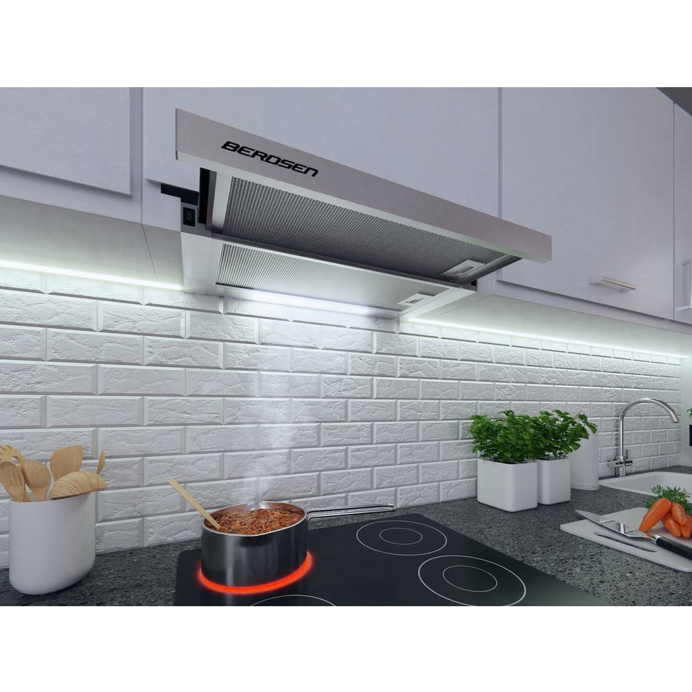 Teleskopska kuhinjska napa Berdsen BE-60-LW 60 cm INOX slika 6