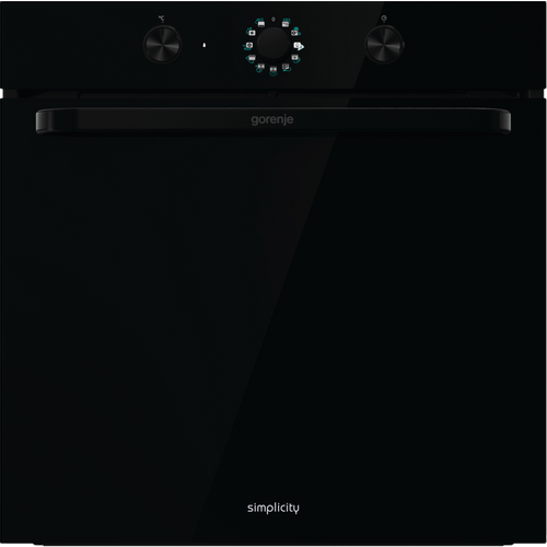 Gorenje BOS 6727 SYB Ugradna rerna, Multifunkcionalna, 77 L, Širina 59.5 cm, Crna slika 1