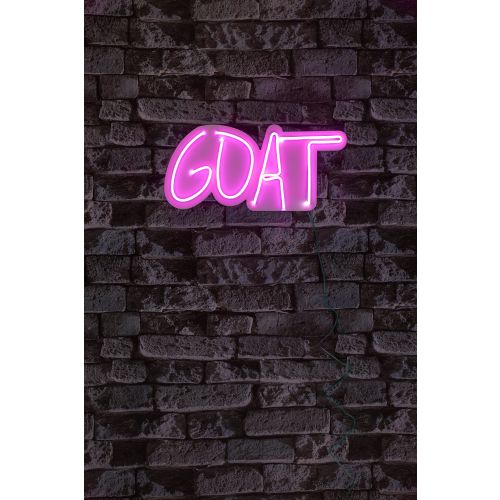 Wallity Ukrasna plastična LED rasvjeta, GOAT - Pink slika 2