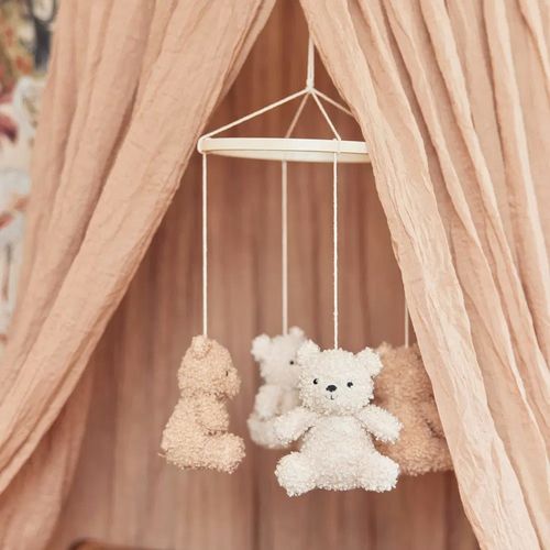 Jollein vrtuljak Baby Mobile Teddy Bear - Natural/Biscuit slika 2