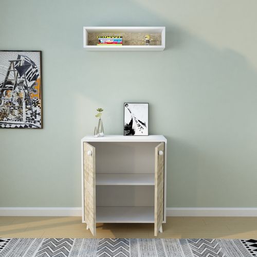 Hasir - L1187 Oak
White Hall Stand slika 3