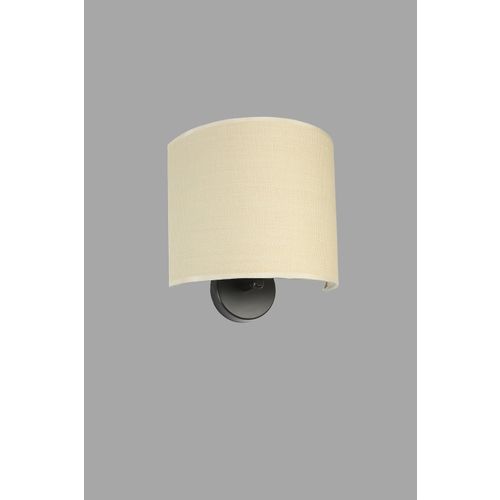 Bambu 05 Abajurlu Oval Aplik Beige Wall Lamp slika 3