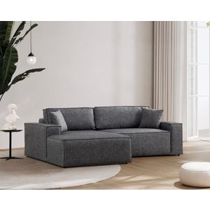 Pırlo Kutni Sofa na Razvlačenje - Tamno Siva