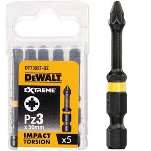 Dewalt udarna nastavka PZ3x50 5 kom. Extreme Impact Torsion slika 1