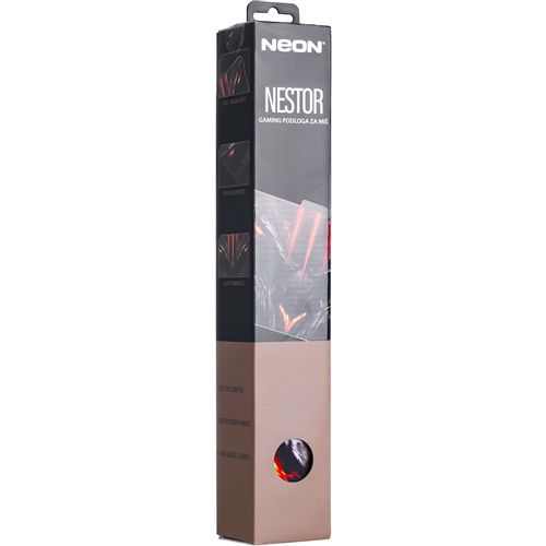 Podloga za miš NEON NESTOR, gaming, 350*250*3mm, RGB slika 2