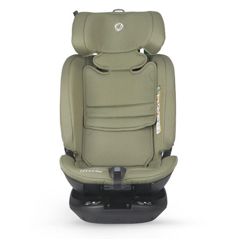 Coccolle® Autosjedalica Velsa iSize 360° 40-150cm Isofix, Moss Green slika 5
