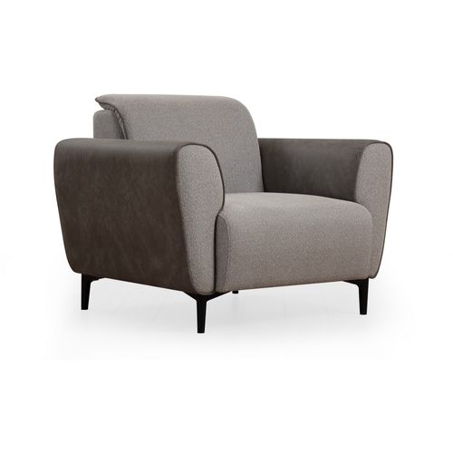 Aren - Grey Grey 1-Seat Sofa slika 8
