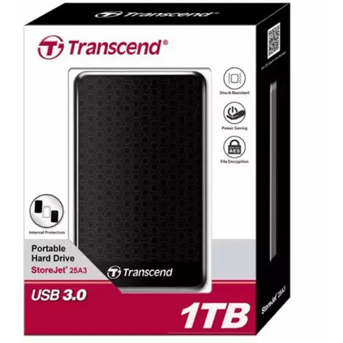 Eksterni hard disk 1TB Transcend TS1TSJ25A3K slika 4