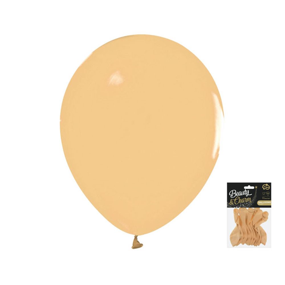 CB-1PCI Balon Beauty & Charm Bež 30cm, 10kom slika 1