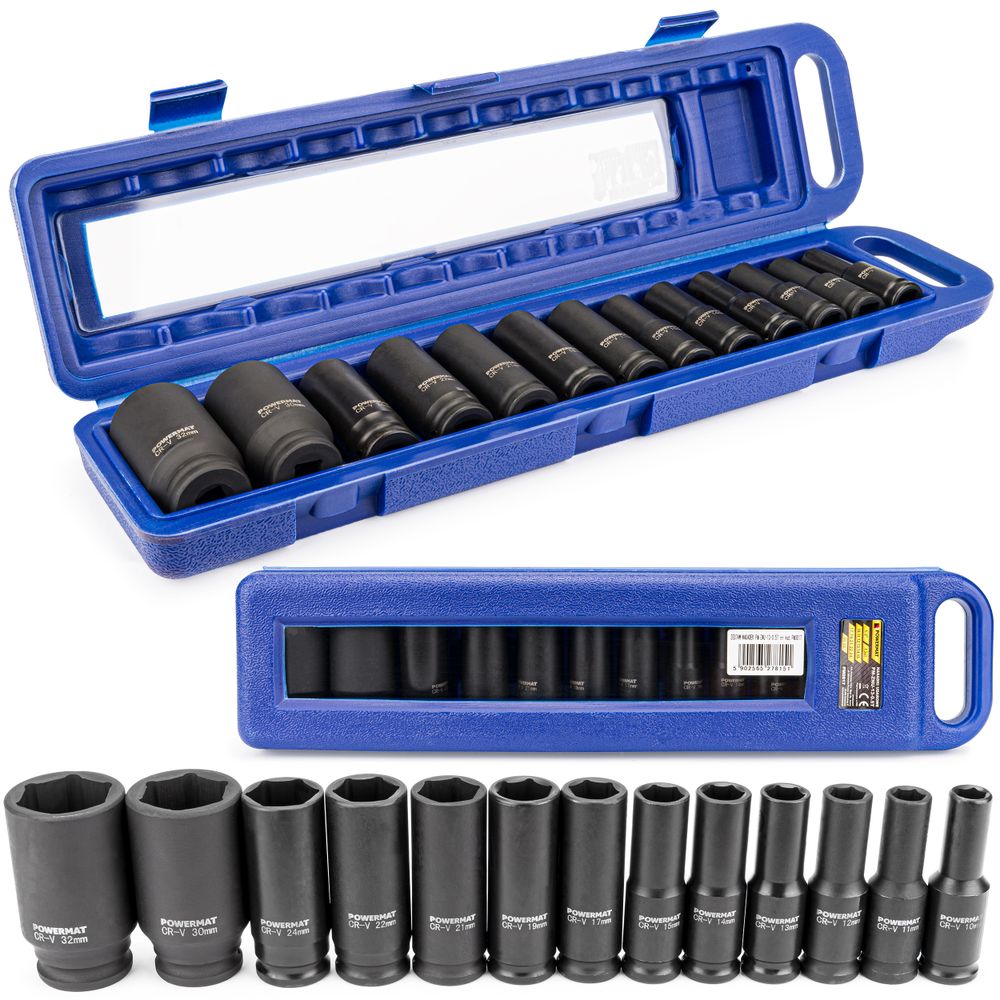 Set udarnih nasadnih ključeva 10-32 1/2"" PM-ZNU-13-0.5T slika 1