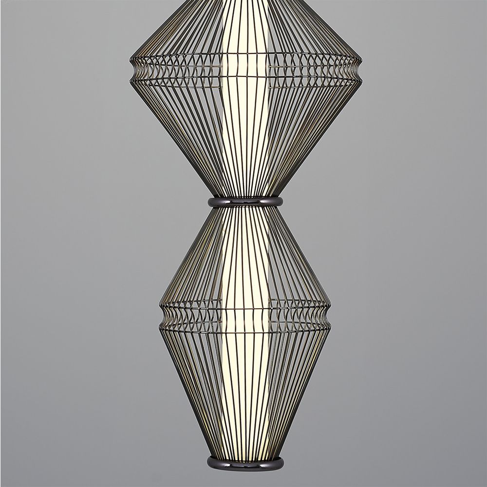 3224-4-24 Platinum Chandelier slika 2