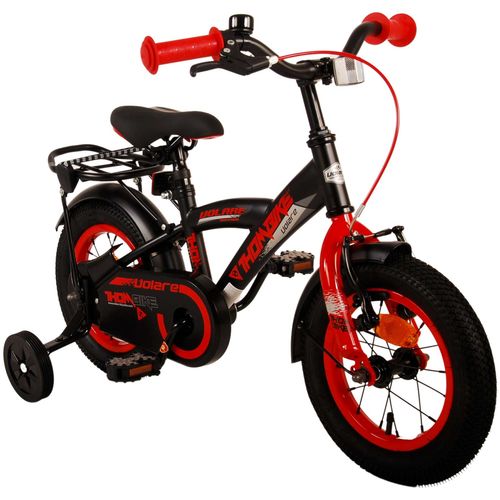 Volare dječji bicikl Thombike 12" crno-crveni slika 10