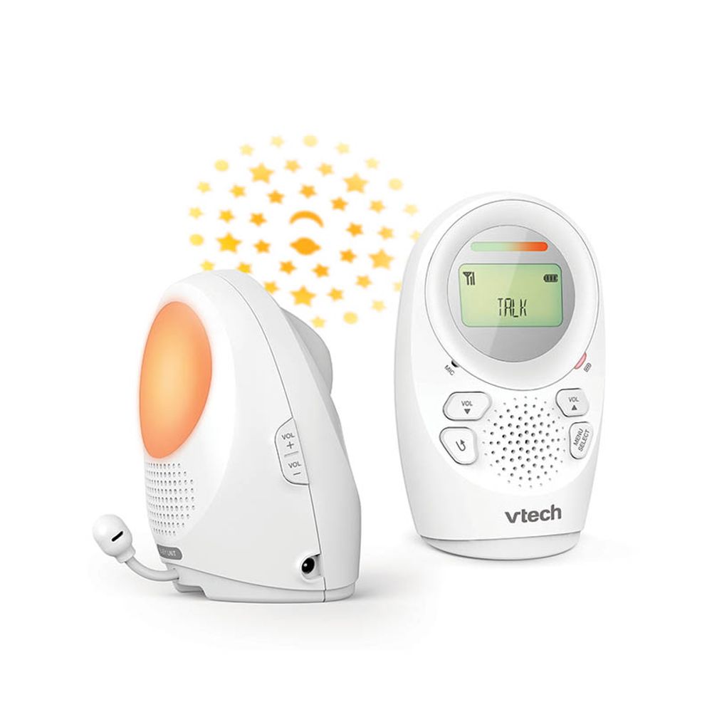 VTech Digital Audio Display Baby Alarm sa projektorom, noćnim svjetlom i melodijom DM1212  slika 2