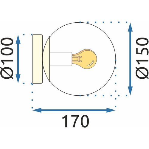 Lampa Viseća APP1156-1C Gold slika 7