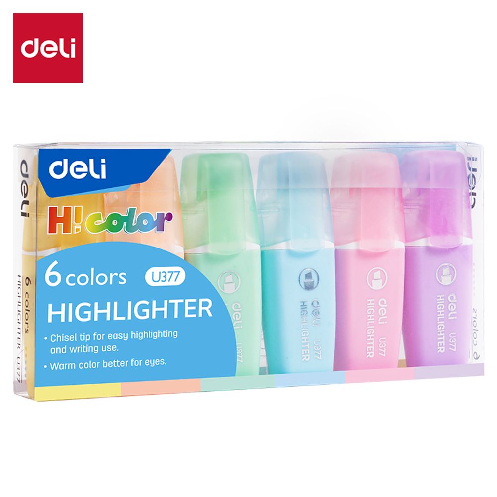 SIGNIR - TEKSTMARKER DELI HICOLOR MINI PAST.BOJE EU377 slika 1