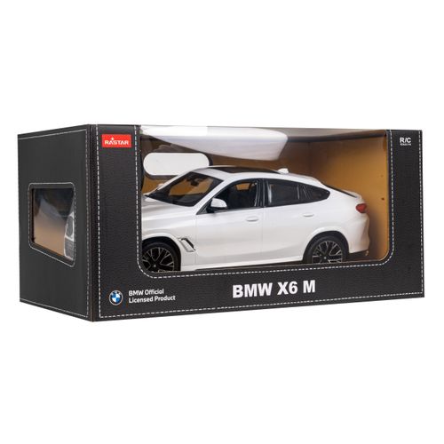 Licencirani auto na daljinsko upravljanje BMW X6 M 1:14 RASTAR - bijeli slika 7