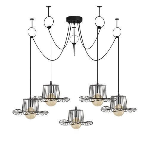 Luster Tel - 6761 Black Chandelier slika 2