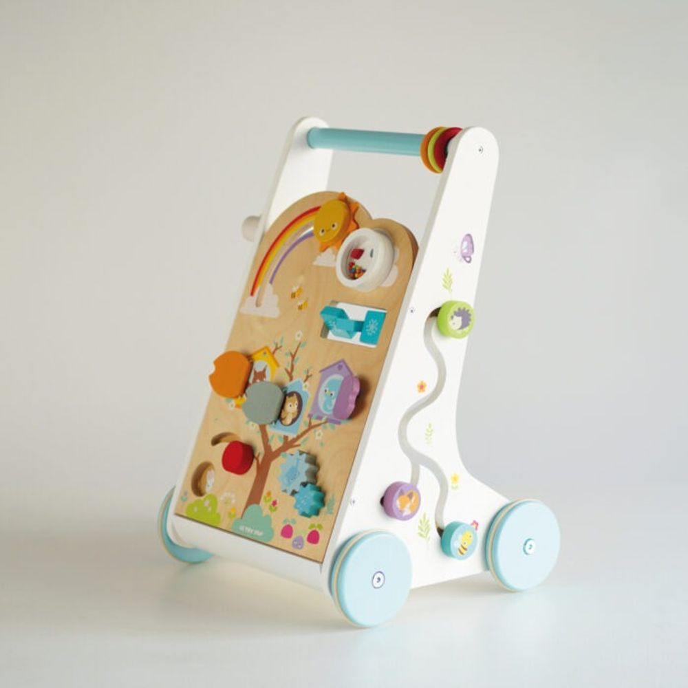 Le Toy Van Drvena aktivna guralica sa Montessori tablom slika 8