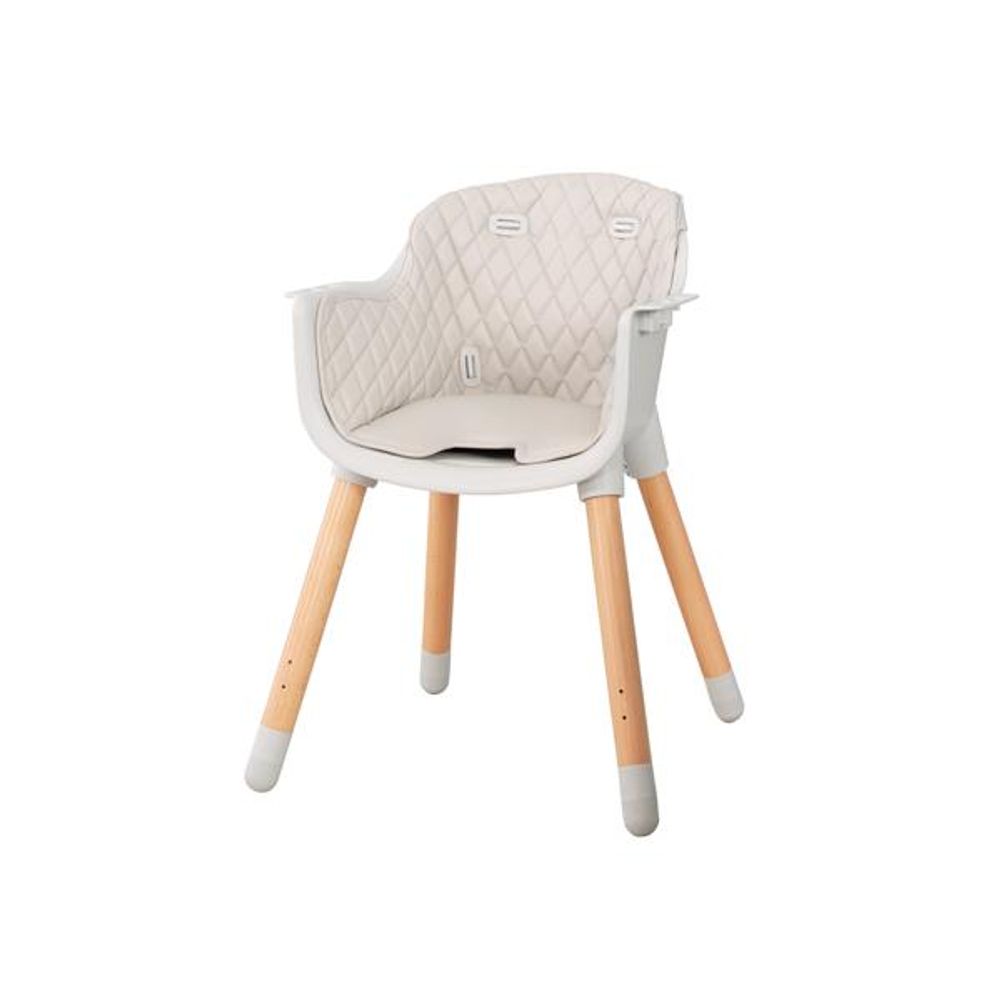 Roba Kids Hranilica za bebe StyleUp wood 2u1, Siva slika 2
