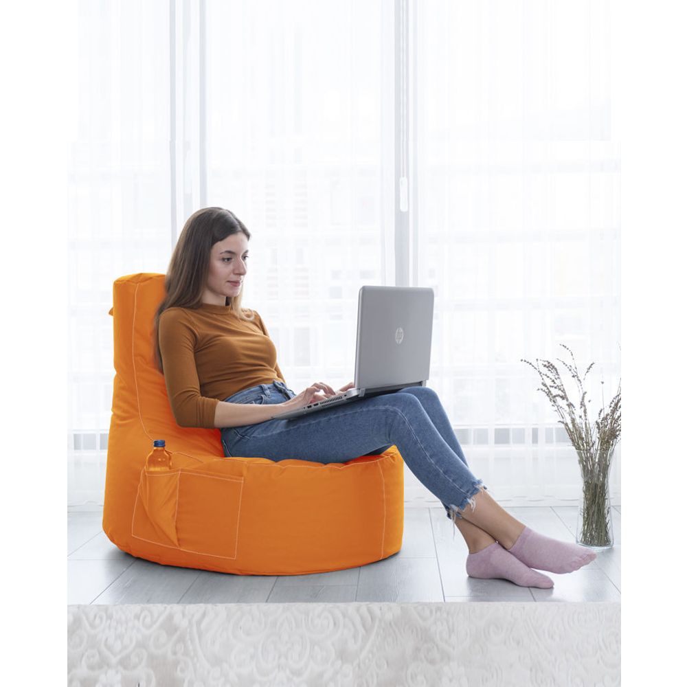 EVA Sport - Narandžasti Baštenski Bean Bag slika 4