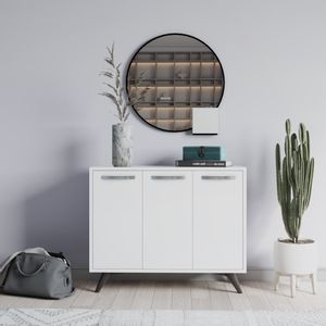 Piffa - White White Multi Purpose Cabinet