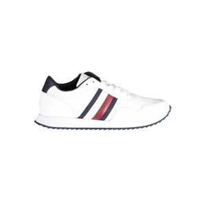 TOMMY HILFIGER MEN'S WHITE SPORTS SHOES