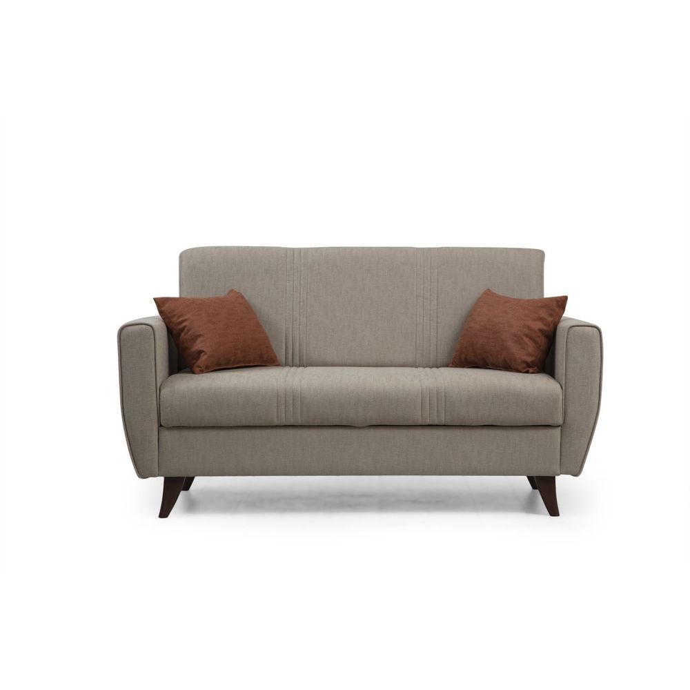 Zaden - Bež Sofa na Razvlačenje za Dva Osobe slika 4