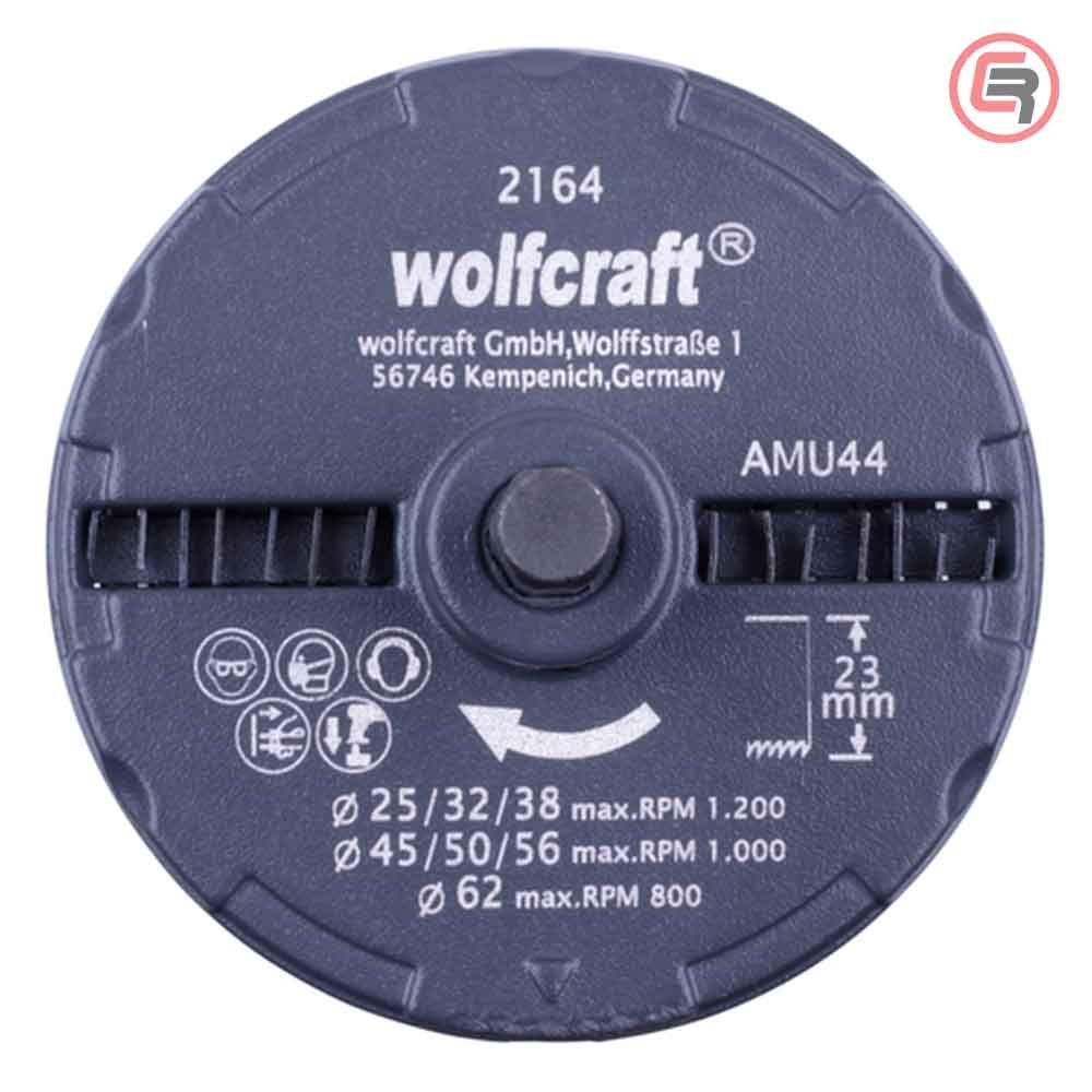 Wolfcraft Set Pila Za Rupe fi 25, 32, 38, 45, 50, 56, 62 mm / 23 mm / 7 dijelni - 2164000 slika 3