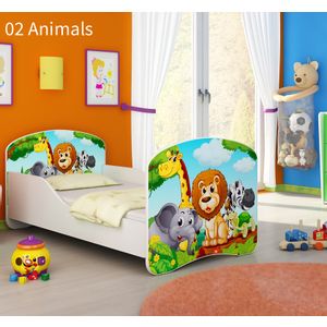 Dječji krevet ACMA s motivom 180x80 cm 02-animals