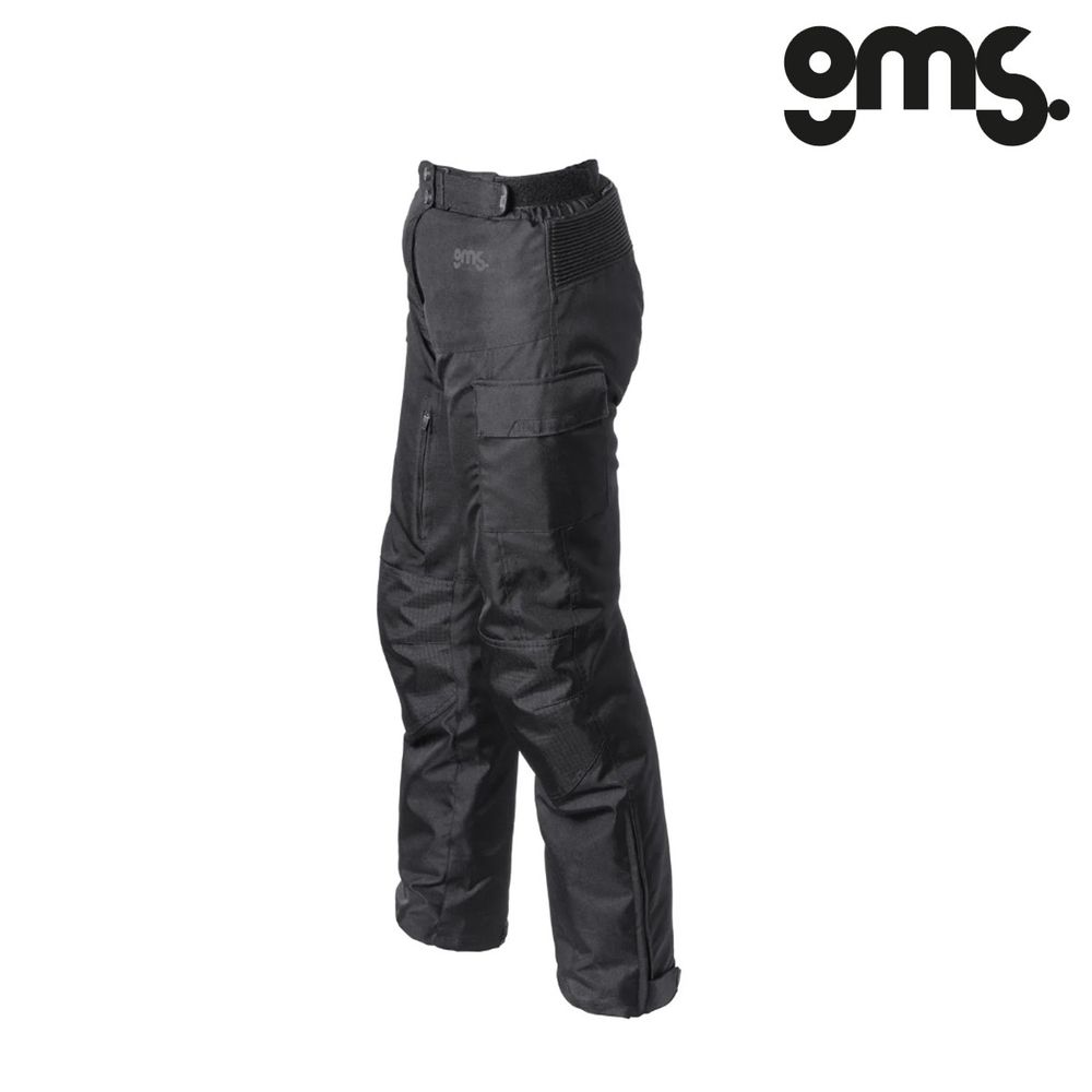Ženske pantalone - hlače za motor GMS Starter Neo WP Lady - Crne vel.M slika 3