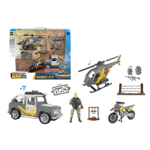 MKV611824 Bizzard War Vojni set 43x11cm