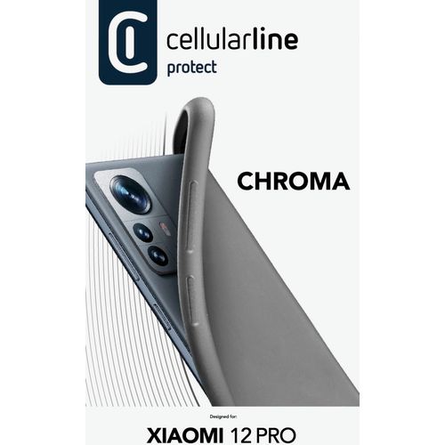 Cellularline Chroma silikonska maskica za Xiaomi 12 Pro black slika 3