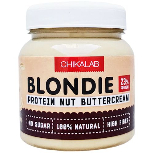 CHIKALAB Protein Pasta Beli Indijski orah BLONDIE 250g slika 1