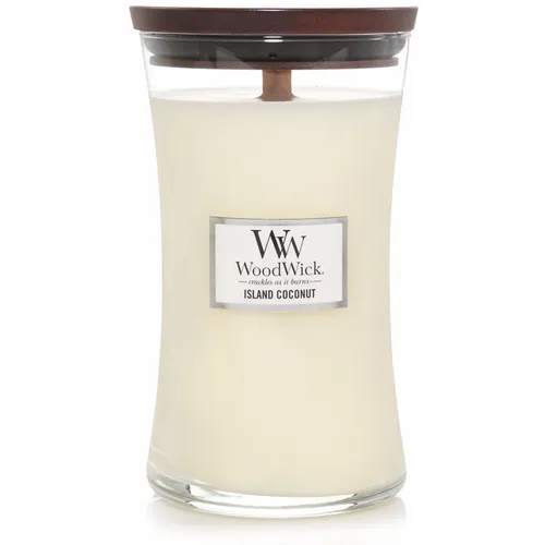 WOODWICK CLASSIC LARGE, svijeća mirisna Island Coconut  slika 1