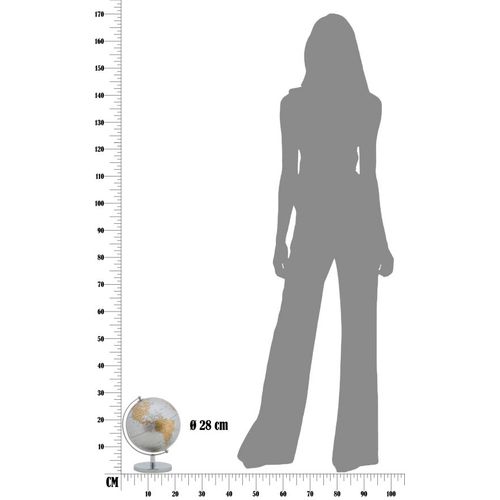 Mauro Ferretti Globus srebrni new cm ø 20x28 slika 8