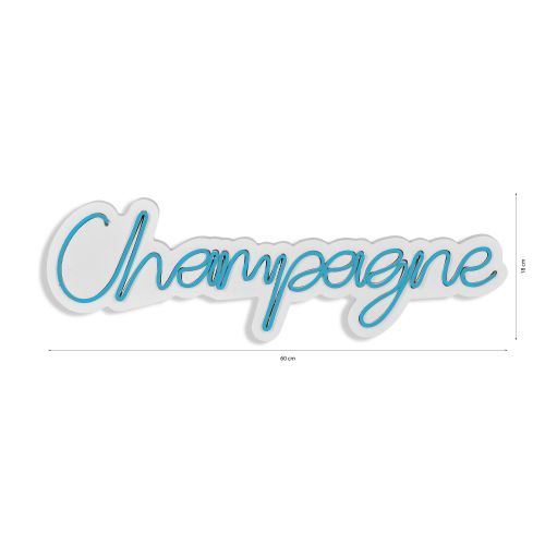 Champagne - Blue Blue Decorative Plastic Led Lighting slika 9