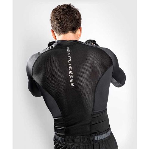 Venum YKZ21 Rashguard Dugi Rukav Crno-Crni XL slika 2