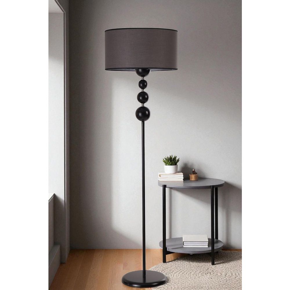 Opviq Podna lampa 238, siva, crna slika 1