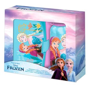 Disney Frozen kutija za užinu + aluminijska boca 500ml