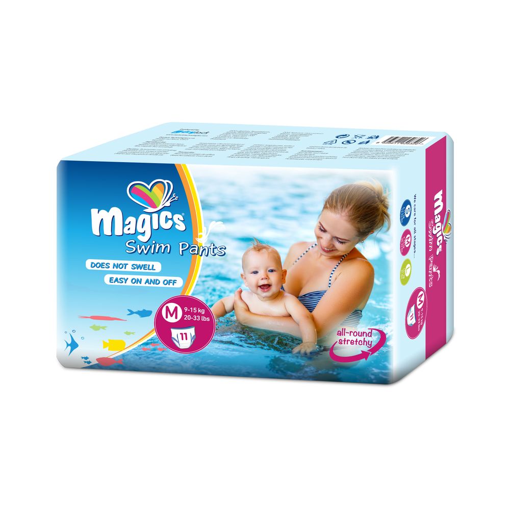 Magics pelene za kupanje Medium (9-15Kg), 11/1 slika 1