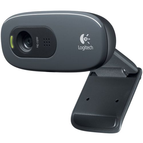 Web kamera Logitech C270 HD, USB, crna slika 1