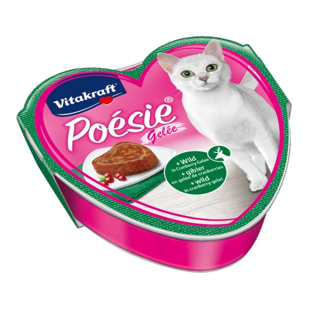 Vitakraft Poesie Creation hrana za mačke u sosu Brusnica Divljač 85g slika 1