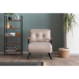 Atelier Del Sofa Sando v2 Single - Cream Cream 1-Seat Sofa-Bed