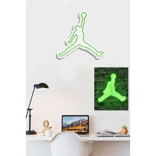 Wallity Ukrasna plastična LED rasvjeta, Basketball - Green slika 10