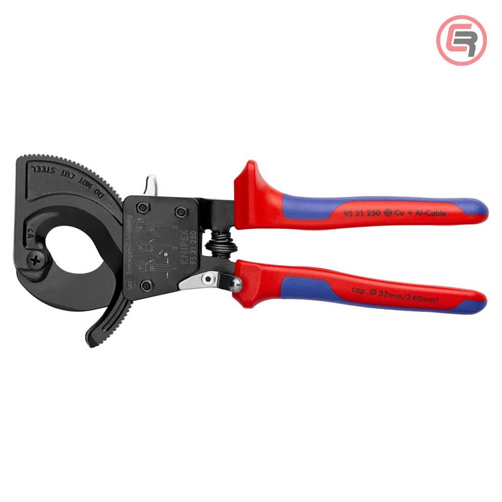 Knipex Škare Makaze 250mm Za Kablove fi 32mm / 240mm2 - 95 31 250 slika 3