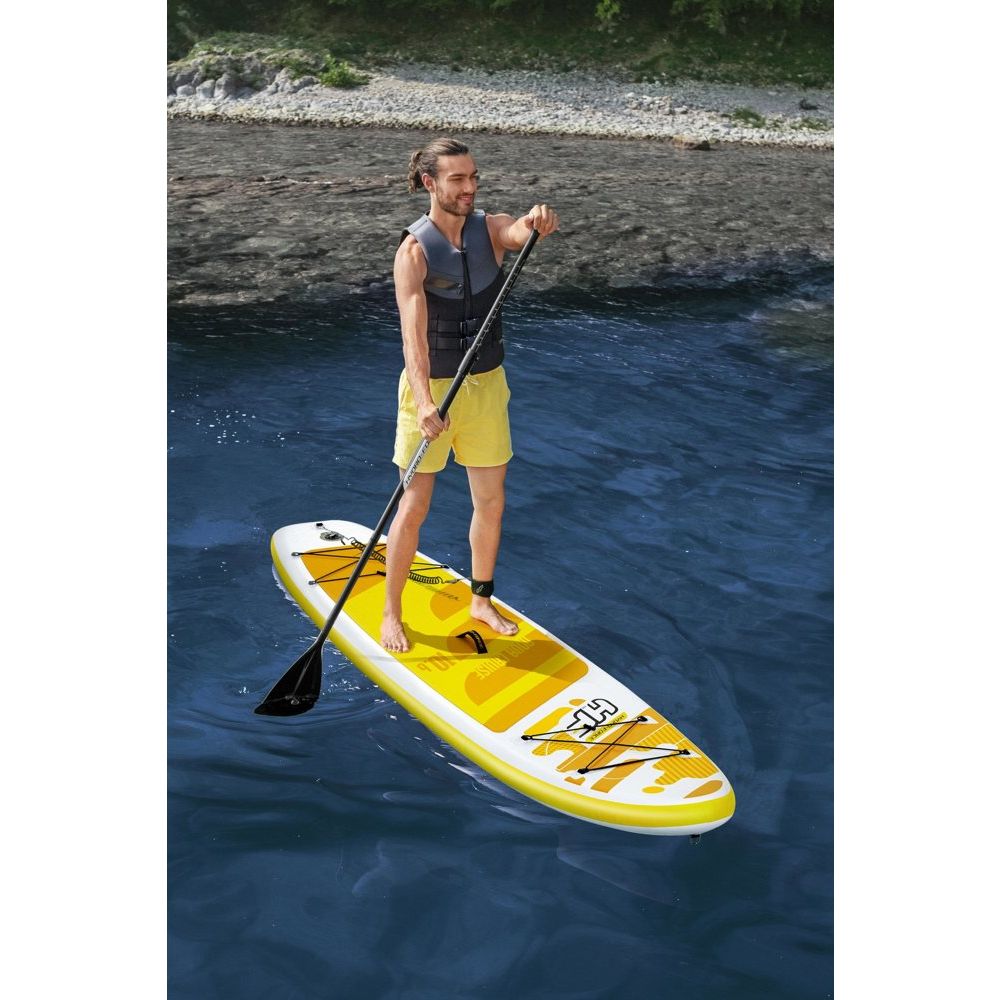 SUP Daska za surfanje Bestway 320x76x12 cm - žuta slika 6
