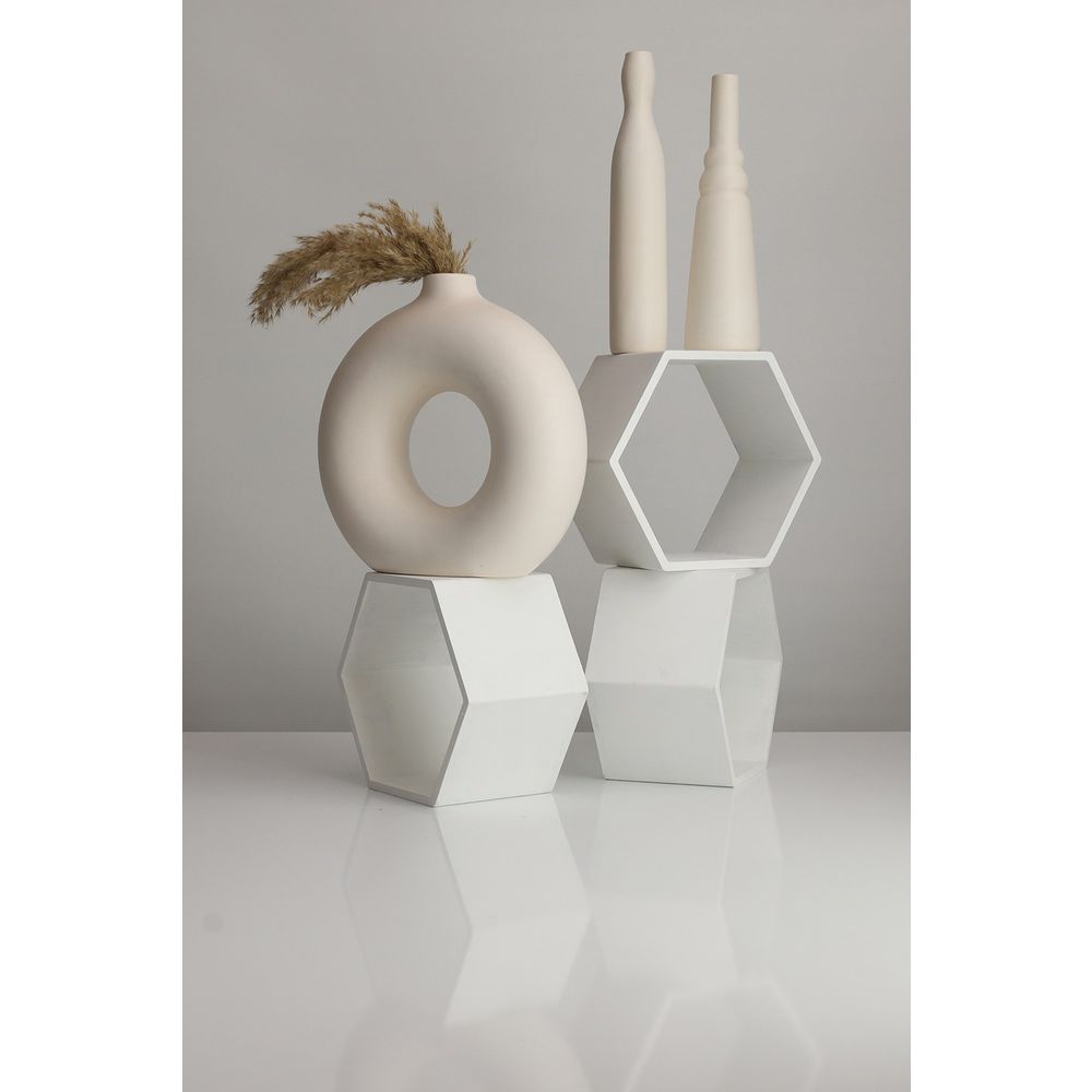 BSS030 White Vase Set slika 4