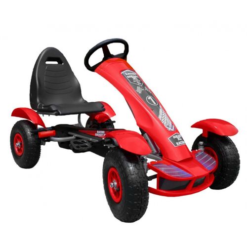 Go-Kart Pumped Red Wheels - crveni slika 8