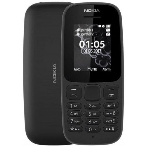 Nokia 105 (2023) DS, crna slika 1